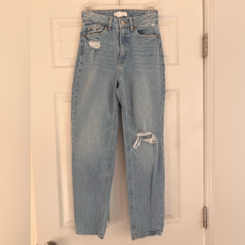 H&M Boot Cut Straight High Waisted Jeans - Size 2